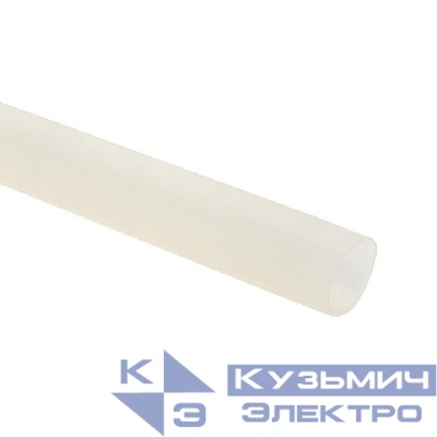 Трубка термоусадочная ТУТк клеевая 18/6 прозр. 1м (уп.10м) PROxima EKF tut-k18-tr