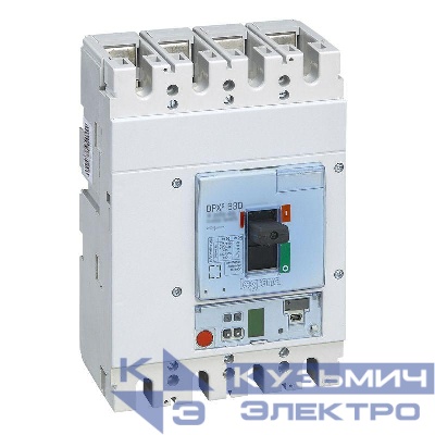 Выключатель автоматический 4п 400А 36кА DPX3 630 электрон. расцеп. S2 Leg 422063