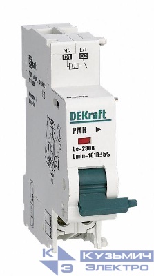 Расцепитель максимального напряжения 280В для ВА-101 нов. DEKraft 18104DEK