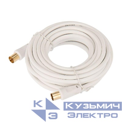 Шнур TV Plug - TV Jack 7м бел. Rexant 18-0006