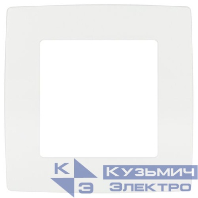 Рамка 1-м Эра12 12-5001-01М бел. матов. Эра Б0065734