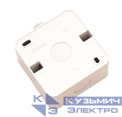 Коробка установочная ОП Mimoza бел. Makel 10010