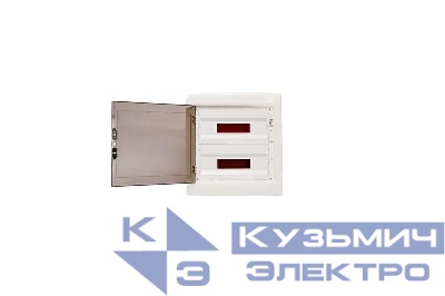 Корпус щита распределительного для модульного оборудования 36M(18х2) встраив. прозр. дверца Cetinkaya Pano CP10936-1