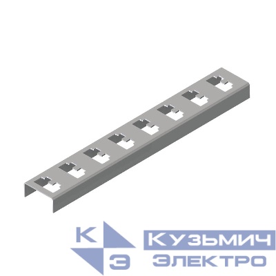 Стойка кабельная K1151 L600 сталь 2.5мм K1151-2.5 N КМ LO13307