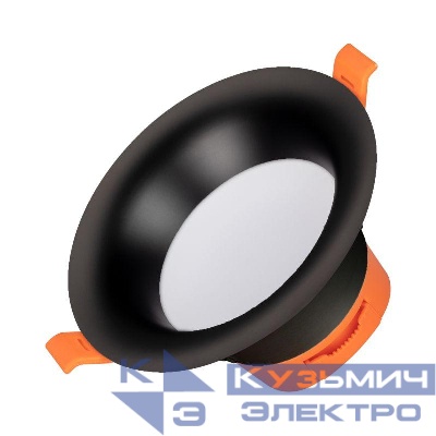Светильник светодиодный MS-BLIZZARD-BUILT-R115-10W Day4000 BK 100 deg IP20 230В металл Arlight 036604