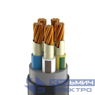 Кабель ППГнг(А)-FRHF 5х50 МК (N PE) 0.66кВ (м) Кабэкс ТХМ00214543
