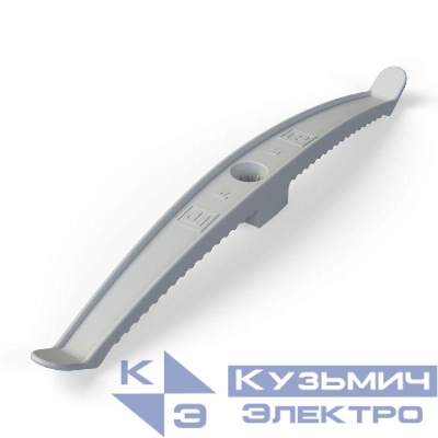 Держатель кабеля двусторонний для прямого монтажа (уп.20шт) сер. Промрукав PR13.0382