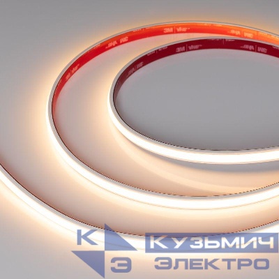 Лента светодиодная COB-PW-X480-10mm 24V Warm 2700К 10Вт/м IP66 герметичная (уп.5м) Arlight 045865