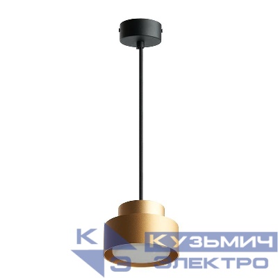 Светильник HL3678 12Вт GX53 230В D75хH110 потолочн. на подвесе зол. FERON 48411