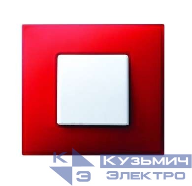 Рамка 1-м 2мод. Simon27 Neos рубин. Simon 27771-66