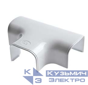 Тройник накладной 90град. для кабель-канала РКК 74х55 Арктика бел. Ruvinil ТРН-74х55