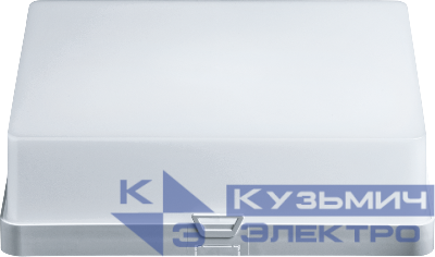Светильник светодиодный 71 582 NBL-S1-12-4K-IP54-LED 12Вт 4000К IP54 900лм ЖКХ квадрат бел. Navigator 71582