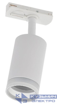 Светильник 4116 декоративный трековый поворотный GU10 бел. IEK LT-USB0-4116-GU10-1-K01