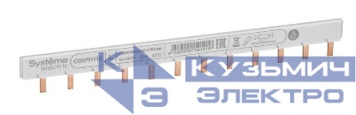 Шинка гребенчатая 1п (L1) 63А 12мод. 18мм SE C9XPH112