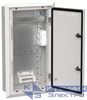 Корпус мультимедиа ЩРв-36 (1х36) TITAN 5 бел. IEK TI5-51-V-036-30