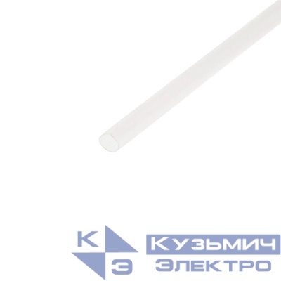 Трубка термоусадочная ТУТ 6.0/3.0 Н-1 (горючая) прозр. 1м Rexant 20-6009