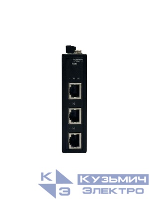 Концентратор промышленный EtherCAT 3х100BaseT SE NSECU103T03X00S