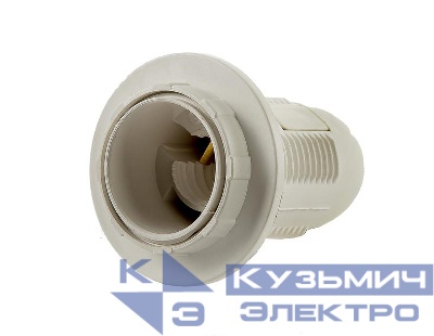 Патрон Е14-ППК пластиковый с прижимным кольцом IN HOME 4690612032290