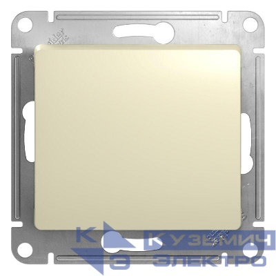 Выключатель 1-кл. СП Glossa 10А IP20 (сх. 1) 10AX механизм беж. SE GSL000211