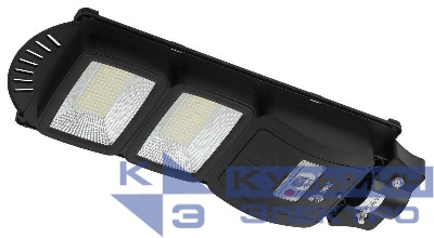 Светильник 40Вт 5000К IP65 700лм консольный на солнечной батарее SMD с датчиком движения ПДУ Эра Б0046799