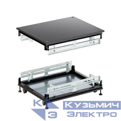 Крыша основание сплошные IT-CQE 800х600 RAL9005 DKC RBIT806S