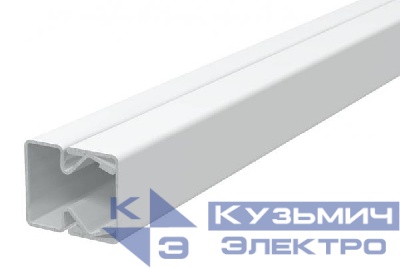 Кабель-канал 20х24 L2000 сталь LKM20020RW оцинк. c пластм. покрытием бел. OBO 6248462