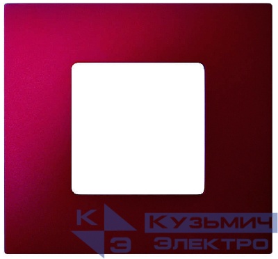 Рамка 4-м Simon27 Play для Simon 2700640-03 артик красн. Simon 2700647-080