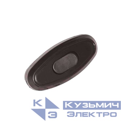 Переключатель бра 6А 250В (еврослот) черн. UNIVersal А0106