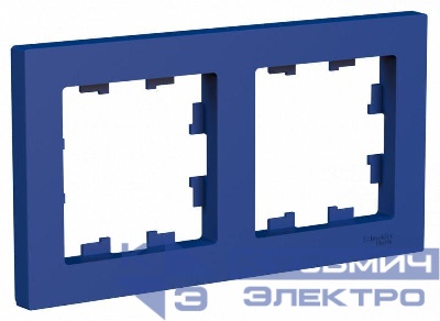 Рамка 2-м AtlasDesign универс. аквамарин SE ATN001102