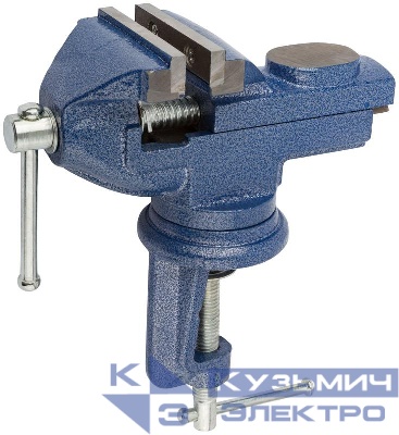 Тиски настольные поворотные усилен. 65мм ( 1.7кг ) FIT 59506