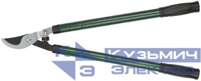 Сучкорез лезвия 75мм с тефлоновым покрытием телескопические металл. ручки 620-950мм FIT 77118