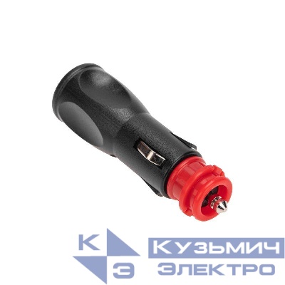 Штекер автоприкуривателя с предохранителем универс. крепление под винт (уп.50шт) Rexant 16-0204