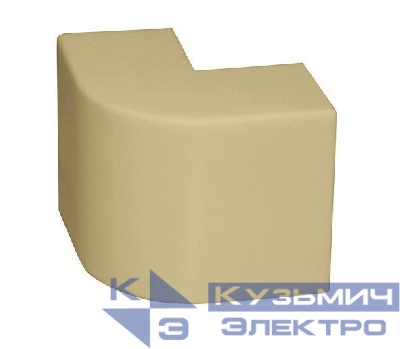 Угол для кабель-канала РКК внешний 16х16 беж. Ruvinil УВШ-16х16-27М