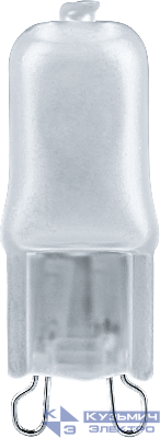 Лампа галогенная 94 233 JCD9 60Вт капсульная G9 3000К 230В frost 2000h Navigator 94233