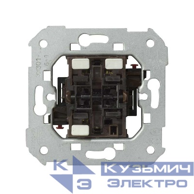 Переключатель проходной 1-кл. СП Simon 82/82Nature/88 10А IP20 250В + кнопка клавишная механизм Simon 75301-39