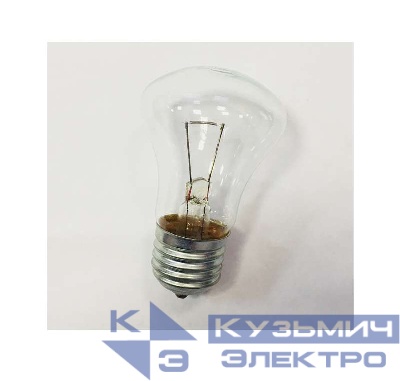 Лампа накаливания МО 40Вт E27 24В (100) КЭЛЗ 8106003