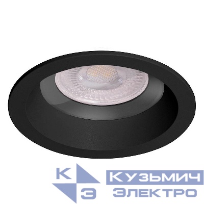 Светильник DL3301 G5.3 MR16 потолочн. встраив. черн. FERON 48755