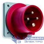 332 BU6  Вилка панельная прямая 32A, 3P+E, IP44 2CMA193442R1000
