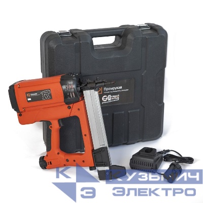 Пистолет монтажный газовый гвоздезабивной 90Дж 7.2В Промрукав PR08.17903