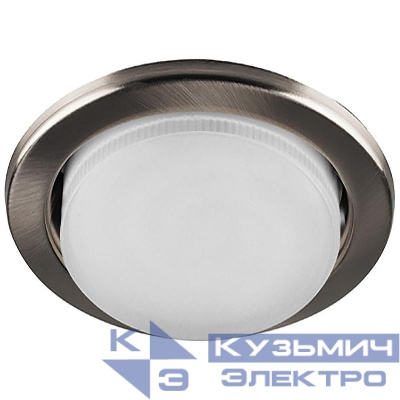 Светильник DL53 20Вт 230В GX53 потолочн. встраив. без лампы титан FERON 28946