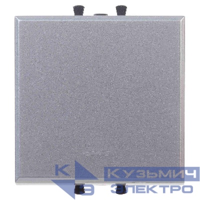 Кнопка 1-кл. 2мод. Avanti "Закаленная сталь" DKC 4404152