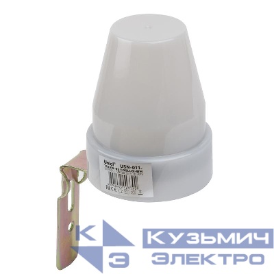 Сенсор освещенности USN-011-1200W-02/100LUX-WH (фотосенсор) бел. Uniel UL-00005839