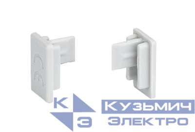 Заглушка боковая для гребенчатых шинок 1P+N (уп.10шт) SE C9XPE640
