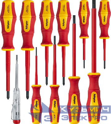 Набор отверток диэлектрических NHT-Оtd03-H11 (11шт) Navigator 95 265