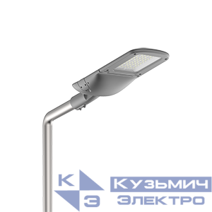 Светильник светодиодный Tornado Road 80Вт 2700К уличный крепление на консоль RAL7045 сер. муар VARTON V1-S1-70443-40L32-6608027