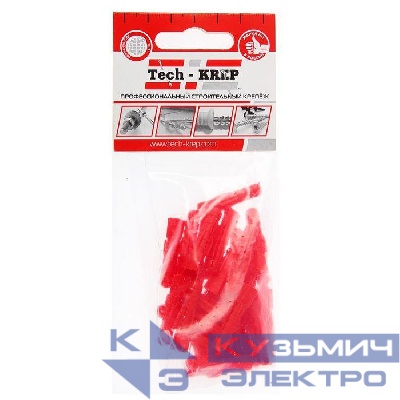 Дюбель распорный 6х30 тип Т трехсегментный (уп.30шт) Tech-Krep/Zitar 112953