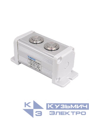 Пост управления BXM47-B2/22-65У1 2 цилиндрические кнопки 1C1NO1NC серебр. Электротехник ET020104