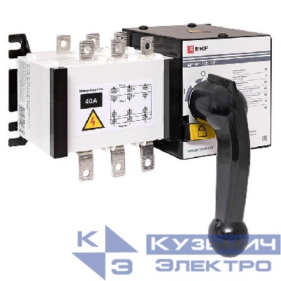 Устройство автоматического ввода резерва АВР 3п 40А 230В ТСР1 PROxima EKF ats-tsr1-40A-3p-pro