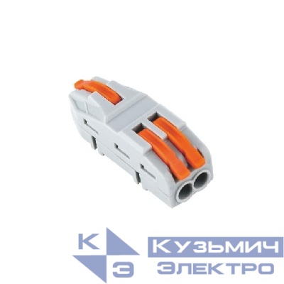 Клемма монтажная СМК PTC-1P 4212 BL/3 450В 32А 0.08-2.5(4.0)кв.мм JazzWay 5073722