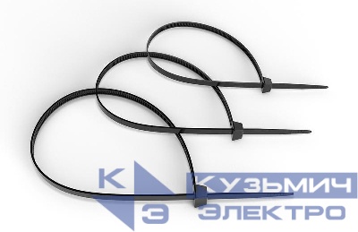 Стяжка нейлоновая неоткрывающаяся GTOUT-150 (уп.100шт) Cabeus 7409c